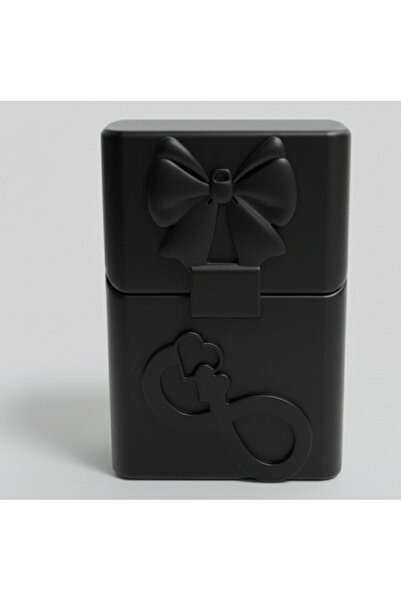 ERDEN Normal Kısa Sigara Kutusu Sert Plastik 1 Adet Siyah Renk 20 Adet Sigara...