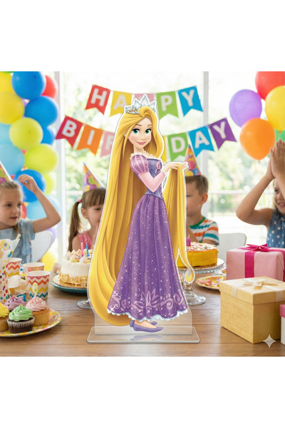 DODOMAR 49 Cm – Ayaklı Pano Rapunzel Özel Ayaklı Çift Bantlı Masa ve Duvar Do...