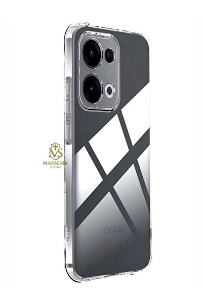 Massemr Oppo A6 Pro 4G/5G Şeffaf Şeffaf Silikon İnce Darbe Emicici Kamera Kor...