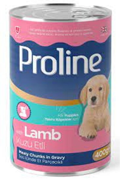 Pro Line Proline Sos İçinde Et Parçacıklı Kuzu Etli Yavru Konserve Köpek Mama...