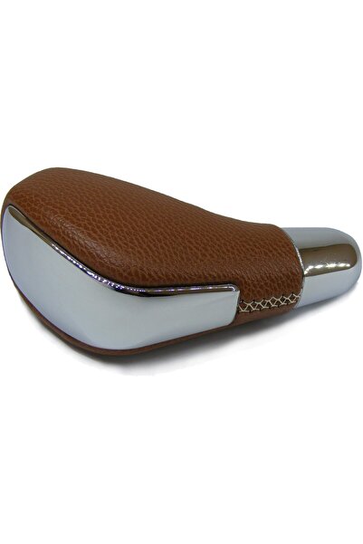 AutoAll مقبض ناقل الحركة الأوتوماتيكي الجلدي لسيارات رينو لاتيتود-لاجونا 3-كوليوس (مغطى بالجلد بلون أسمر)