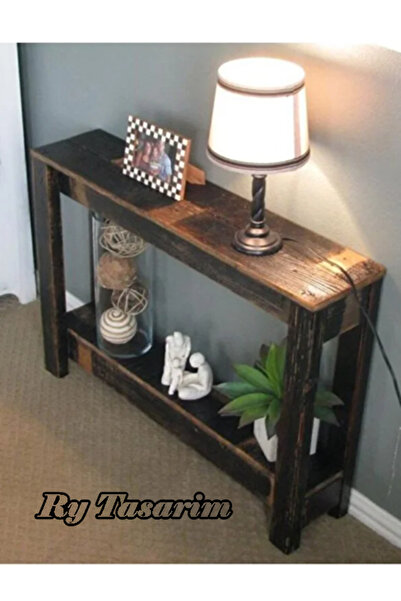 rytasarimmm Doğal Ahşap Antre Hol Dresuar