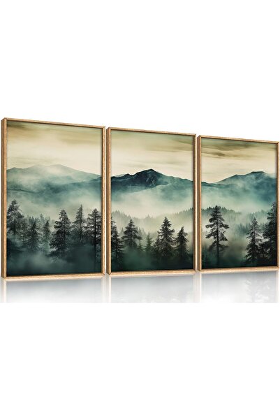 ALAYRA International لوحة فنية جدارية أنيقة تجريدية مؤطرة، مقاس 30 × 40 سم