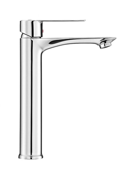 AGC Single Lever Wash Basin Mixer Faucet, Solid Brass Bathroom Sink Tap, Hot and Cold Water Deck Mounted