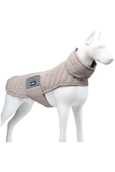 O Dog معطف ليندو للكلاب من الهواء النافخ باللون الكريمي مقاس 1