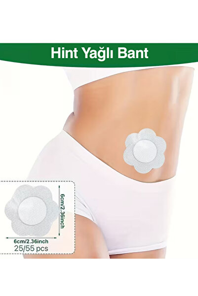 Katre-i Şifa Premium Kendinden Hint Yağlı Göbek Regl Bandı – Doğal Karın & Si...