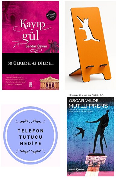 TÜRKİYE İŞ BANKASI KÜLTÜR YAYINLARI Kayıp Gül + Serdar Özkan + Mutlu Prens + ...