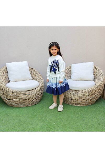 Mamnon تيور سكري كحلي بورود