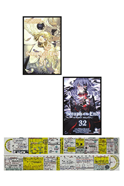 Kurukafa Yayınevi Seraph of the End 31-32. Ciltler Manga Seti + Özel Cetvel