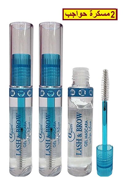 6 Beauty Gel Mascara for Eyelashes and Eyebrows