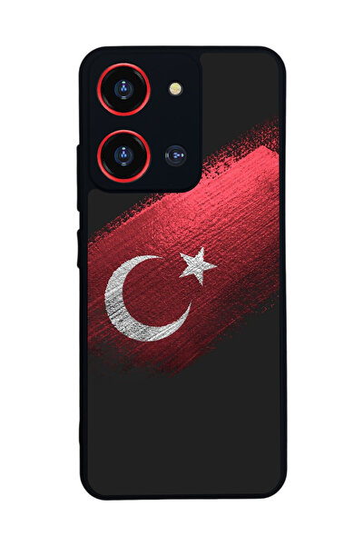 Reeder S19 Max Pro S 108MP Uyumlu TurkBayragi Tasarımlı Glossy Premium Kılıf