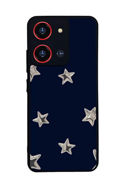 Reeder S19 Max Pro S 108MP Uyumlu Retro Yildizlar Tasarımlı Glossy Premium Kılıf