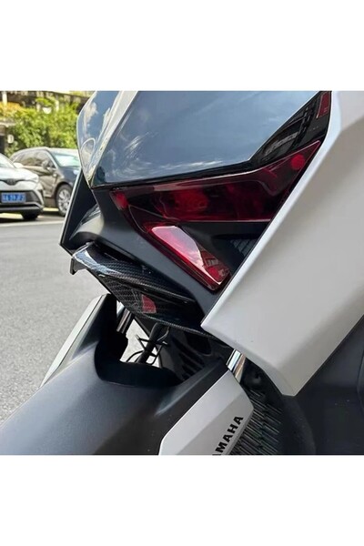 YSGMOTOPARTS Xmax Techmax 250/300 2023-2024 Far Altı Winglet Spoyler Aksesuar Karbon