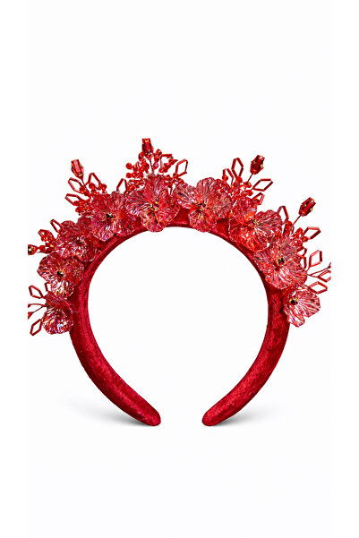 Store Velvet Crystal Design Handmade Henna after Crown