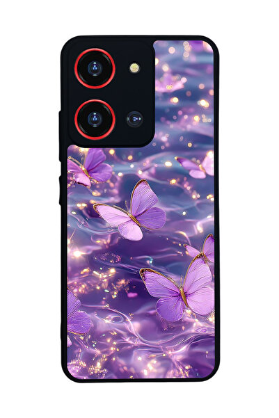 Reeder S19 Max Pro S 108MP Uyumlu Kelebek Tasarımlı Glossy Premium Kılıf