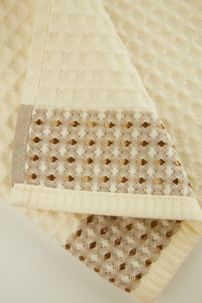 Bumbăcel Waffle cotton hand towel