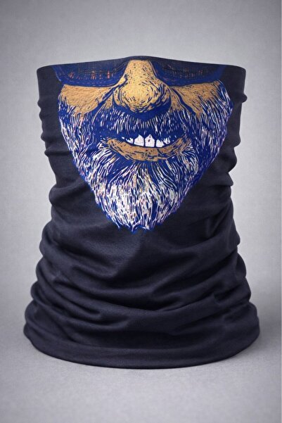 lowell home Baf ذو النمط الوجهي ذو اللحية – طوق وقناع متعدد الأغراض رقم 1