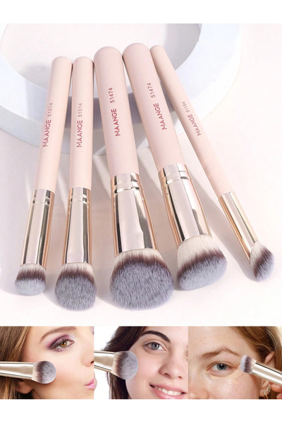 MAANGE مجموعة من 5 فرش مكياج