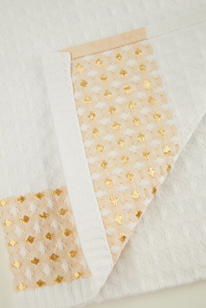 Bumbăcel Waffle cotton hand towel