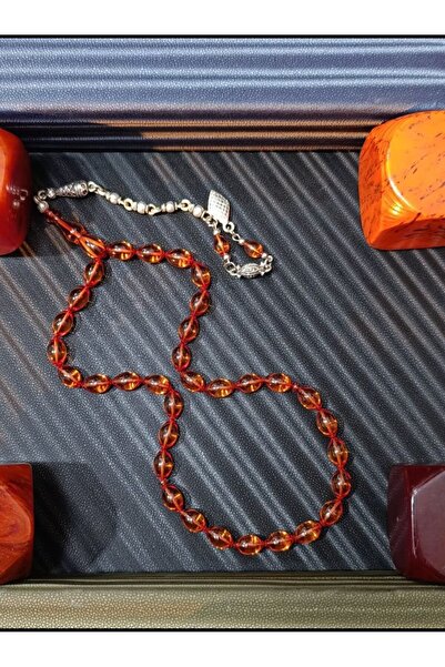 Anemore Collection سبحة من حجر العقيق الناري، أفضل هدية لأحبائك