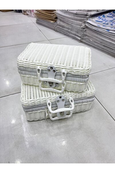 South house Two-piece balloon woven bag set