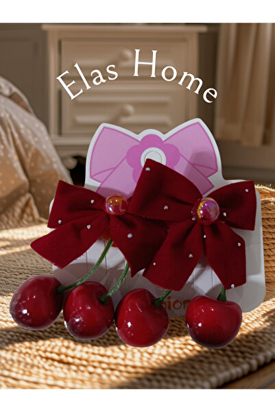 ELAS HOME Elastic Cherry Buckle Pair
