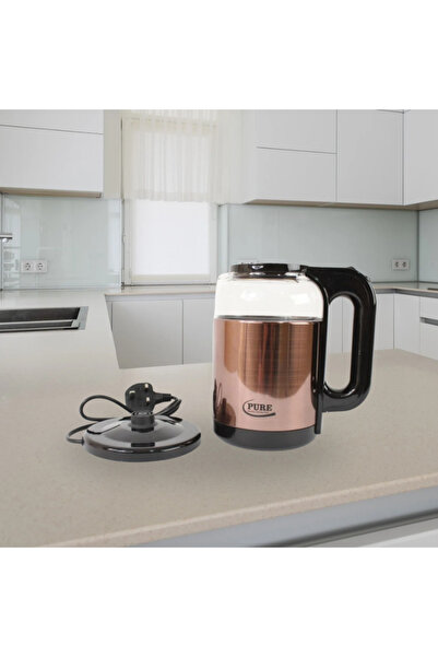 Generic Pure Water Kettle 1.7 Liter Glass 1500 Watt