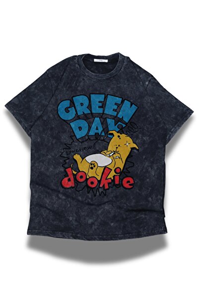 Fuddy Moda تي شيرت قابل للغسل للجنسين من Dookie، تي شيرت ريترو بتصميم قصة فضف...