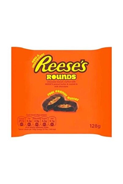 FO قطع شوكولاتة زبدة الفول السوداني من ريسز 128 غرام