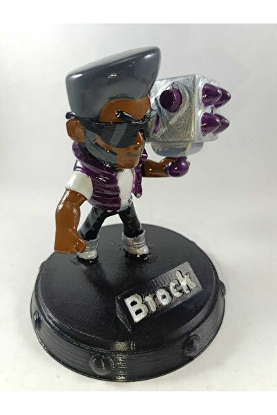 BRAWL STARS BDESIGN BROCK FİGÜR OYUNCAK
