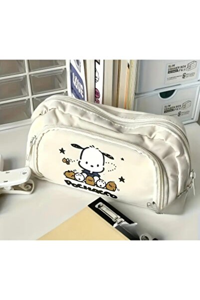 iyzi حامل أقلام من القماش بتصميم بوتشاكو (لا يشمل ملحقات الأقلام)