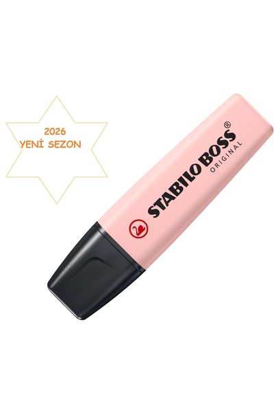 Stabilo BOSS WİLDFLOWERS 2026 YENİ SERİ PUDRA 128 1 ADET