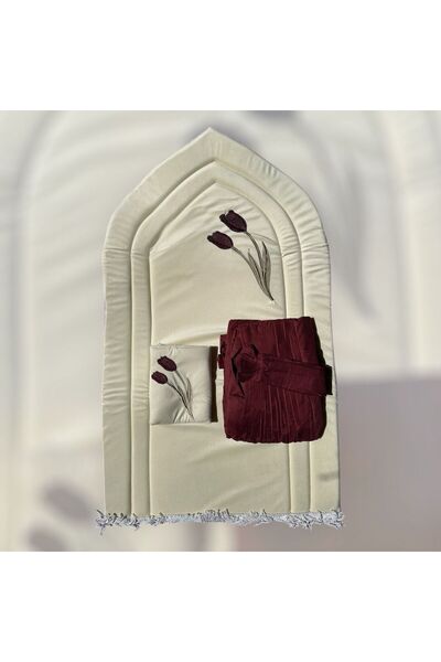 Gerenic Prayer Rug Set with Prayer Sheet for Women - Oudi