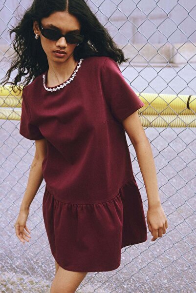 H&M Rhinestone-embellished dress