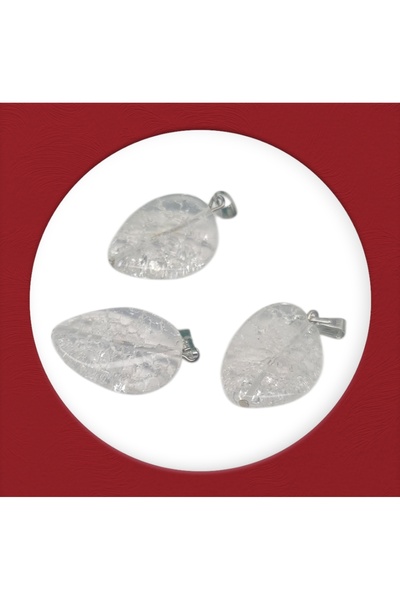 best bioenerji taş terapi Necef Natural Stone Heart Necklace