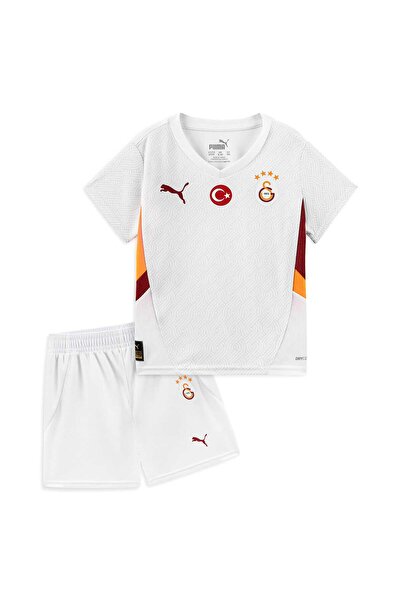 Puma طقم جيرسي أبيض للأطفال من GSK Away Minikit بدون شعار 779669-02