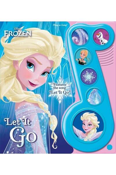 pi kids Disney Frozen - Let It Go Little Music Note Sound Book