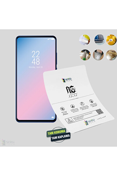 Sevgi Tech ZTE Blade V30 Özel Kesim TPU Nano Ekran Koruyucu