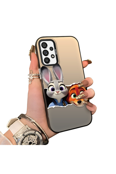 ucuc حافظة حماية لشخصية الرسوم المتحركة من السيليكون المتوافقة مع هاتف سامسون...