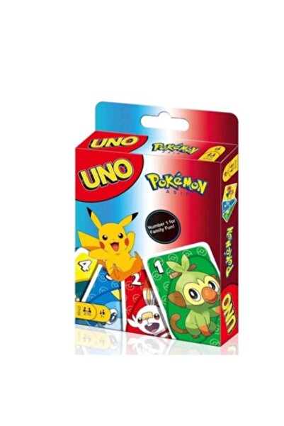 Pokemon UNO Kart Oyunu Aile Oyunları, Çocuk Partisi | Yepyeni | İngiltere