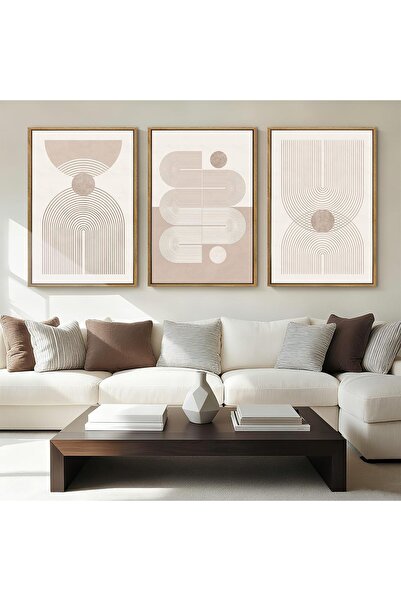 ALAYRA International لوحة فنية جدارية أنيقة تجريدية مؤطرة، مقاس 40 × 60 سم