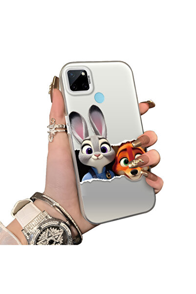 ucuc حافظة حماية لشخصية الرسوم المتحركة مصنوعة من السيليكون المتوافق مع هاتف ...