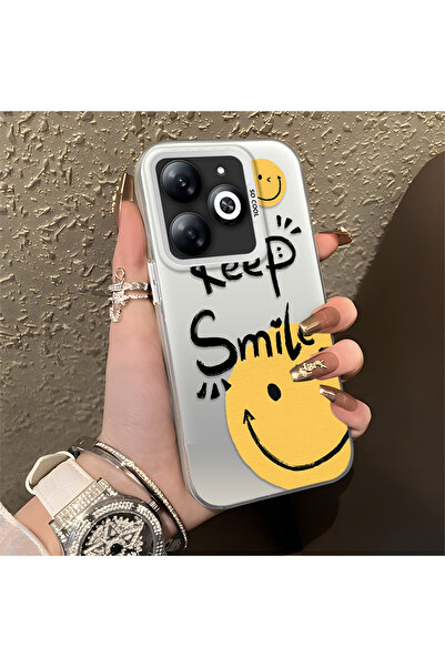 ucuc حافظة حماية كلاسيكية من السيليكون متوافقة مع هاتف Infinix Smart 8/8 Pro ...