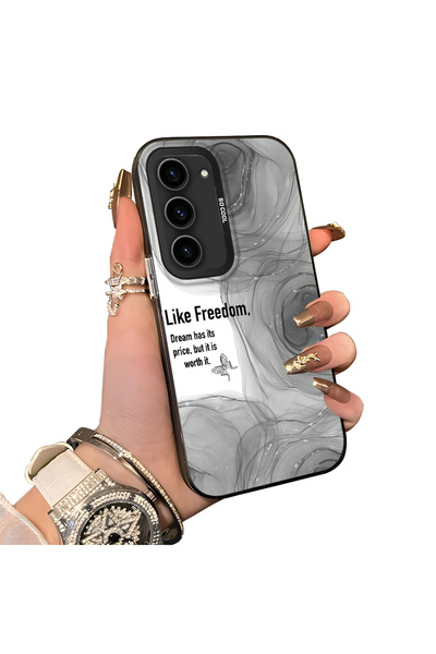 ucuc حافظة حماية من السيليكون المتوافقة مع هاتف سامسونج جالاكسي S23 ذات نمط إ...