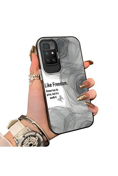 ucuc حافظة حماية بنمط إبداعي من السيليكون المتوافق مع هاتف Xiaomi Redmi 10 2022