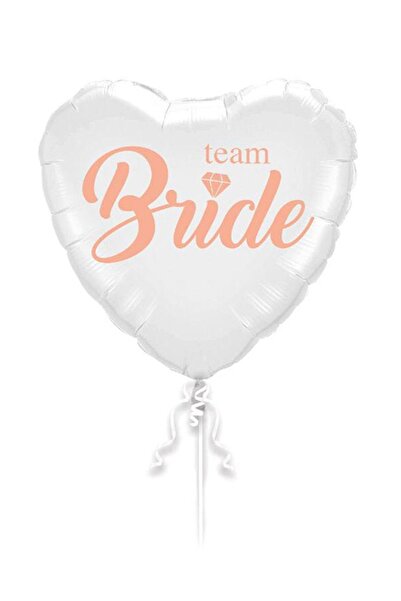 Genel Markalar Team Bride Kalp Folyo Balon 45 cm