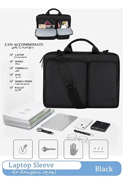 Generic Laptop Sleeve Laptop Bag Case Briefcase Handlebag Water-Resistant for Macbook