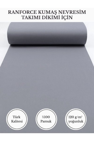 FabricMarket Ranforce Fabric for Quilt Sewing – 100% Cotton, 240 cm × 100 Cm,...