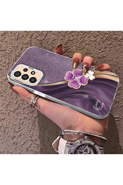 Hontinga حافظة هاتف متوافقة مع هاتف سامسونج جالاكسي A33 5G، غطاء خلفي صلب مضا...