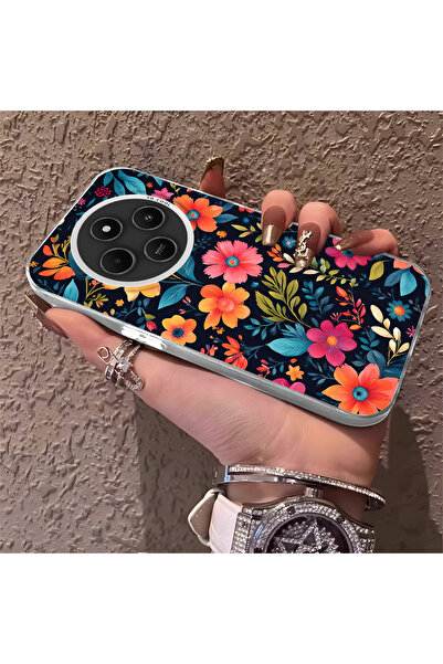 Hontinga حافظة هاتف Xiaomi Redmi 14C 4G المتوافقة مع حماية الكاميرا، ظهر صلب ...